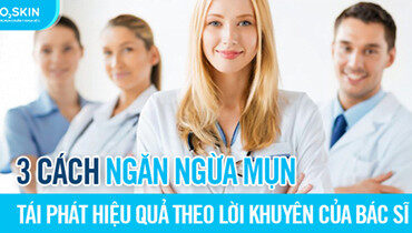 alt text: Ngăn ngừa mụn tái phát
