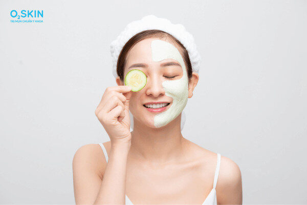 Dưa leo có tác dụng làm dịu da, giảm viêm do mụn trứng cá đỏ