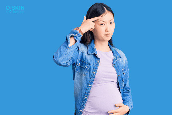 Mẹ bầu bị nổi mụn